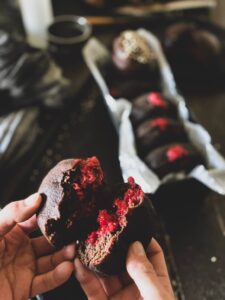 chocolate donuts