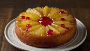 Pineapple upside-down cake