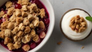 Appleberry Crumble and Coconut