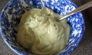 Avocado cheese spread