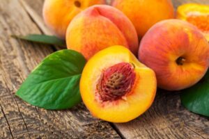 fresh peaches