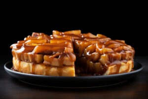 Caramel Puff Pastry Squares