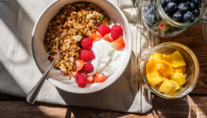 Greek Yogurt with Gluten-Free Granola