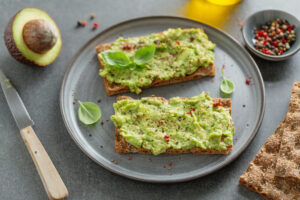 Avocado Toast on Gluten-Free Bread